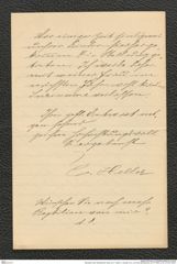 Nachlass Franz Steindachner, Brief von C. Heller; C. Kersten & Co. an Franz Steindachner (23.10.1909), Inv.Nr. 212.06, Seite 4